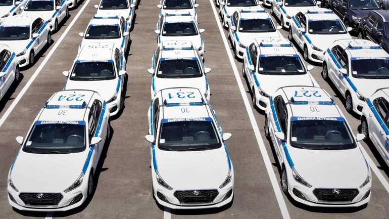 Νέα περιπολικά Hyundai i30 στο στόλο της Ελληνικής Αστυνομίας